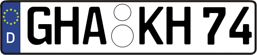 GHA-KH74