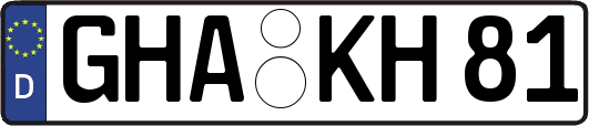 GHA-KH81