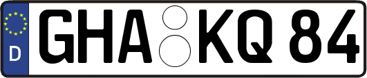 GHA-KQ84