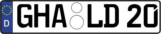 GHA-LD20