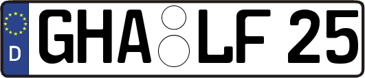 GHA-LF25