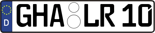 GHA-LR10