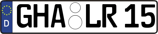 GHA-LR15
