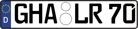 GHA-LR70