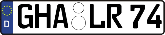GHA-LR74