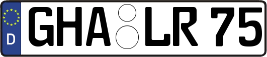 GHA-LR75
