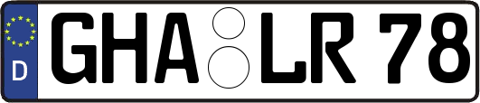 GHA-LR78