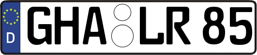 GHA-LR85