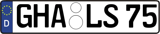 GHA-LS75