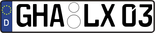 GHA-LX03