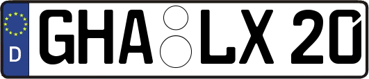 GHA-LX20