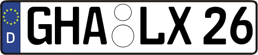 GHA-LX26