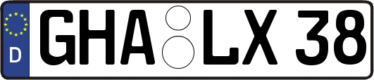 GHA-LX38