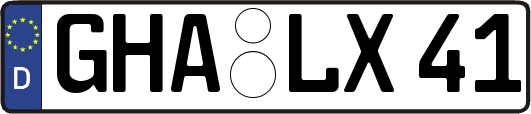 GHA-LX41
