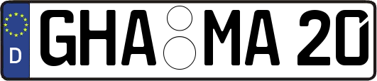 GHA-MA20