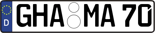 GHA-MA70