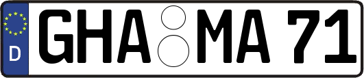 GHA-MA71