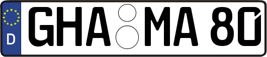 GHA-MA80