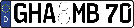 GHA-MB70