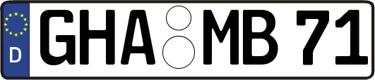 GHA-MB71