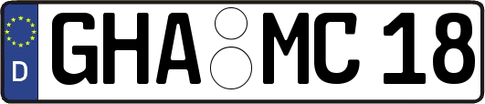 GHA-MC18