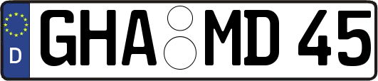 GHA-MD45