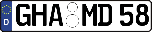 GHA-MD58