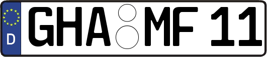GHA-MF11