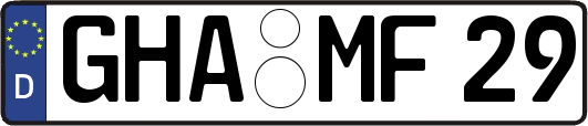 GHA-MF29