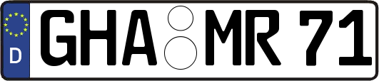 GHA-MR71
