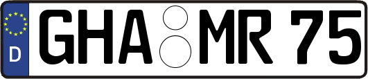 GHA-MR75