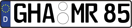 GHA-MR85