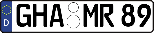 GHA-MR89