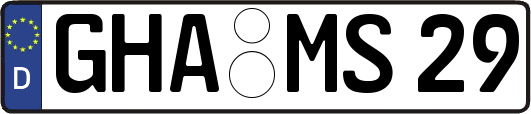GHA-MS29