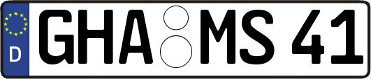 GHA-MS41