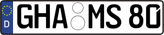 GHA-MS80