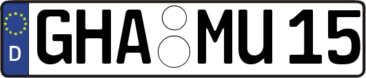 GHA-MU15