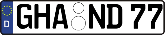 GHA-ND77