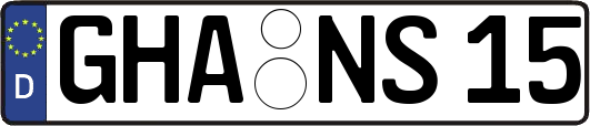 GHA-NS15