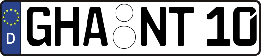 GHA-NT10