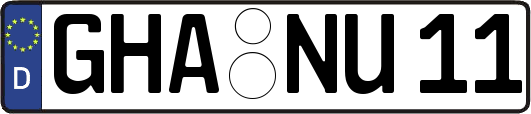 GHA-NU11