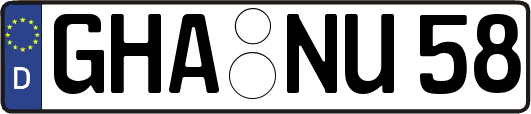 GHA-NU58