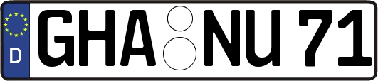 GHA-NU71