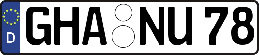 GHA-NU78