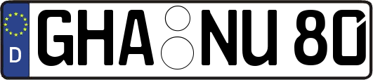 GHA-NU80
