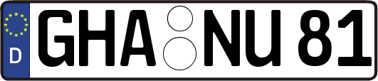 GHA-NU81