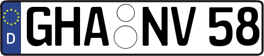 GHA-NV58