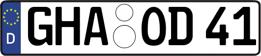 GHA-OD41