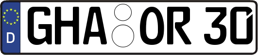 GHA-OR30