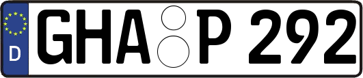 GHA-P292